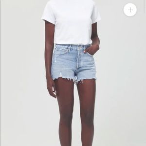 Agolde Parker vintage cut off jean short